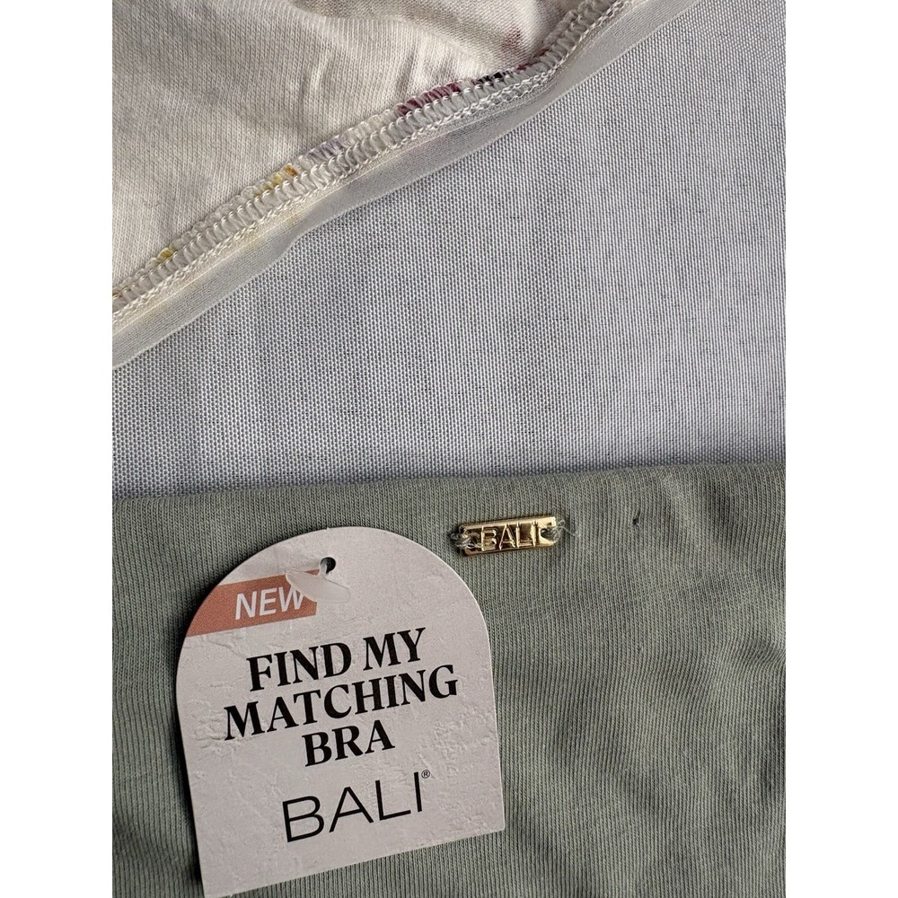 NEW Bali Breathable Cotton Hipster Panty DFLEHP Women's Size 2xlarge 2 Pair - Picture 3 of 10